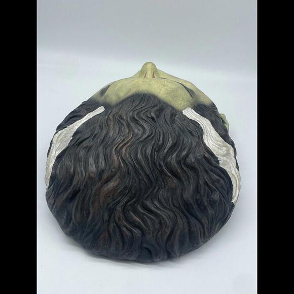 Universal Monsters Bride Of Frankenstein Mask Paper Magic 1997 Vintage Halloween - Picture 3 of 9